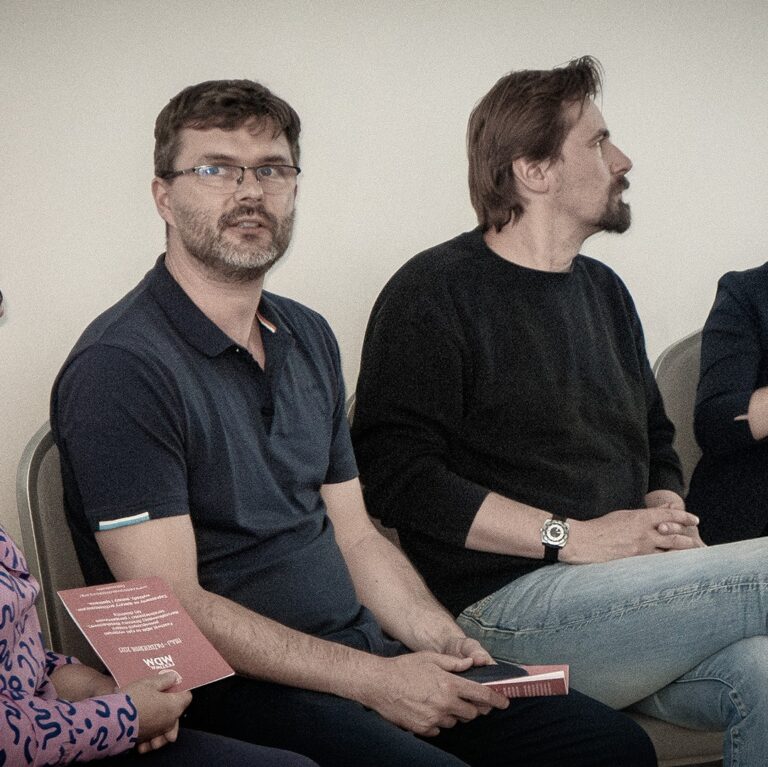 Krzysztof Mordyński i Andrzej Skalimowski, rozmawiamy o szkicach, na których Jan Knothe przedstawiał wizje MDM