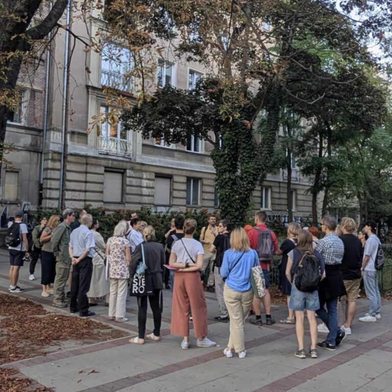 Spacer po południowej części MDM z Krzysztofem Mordyńskim