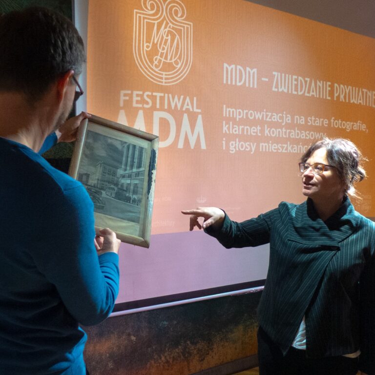 Prezent od Anny Wrońskiej na zakończenie Festiwalu MDM!